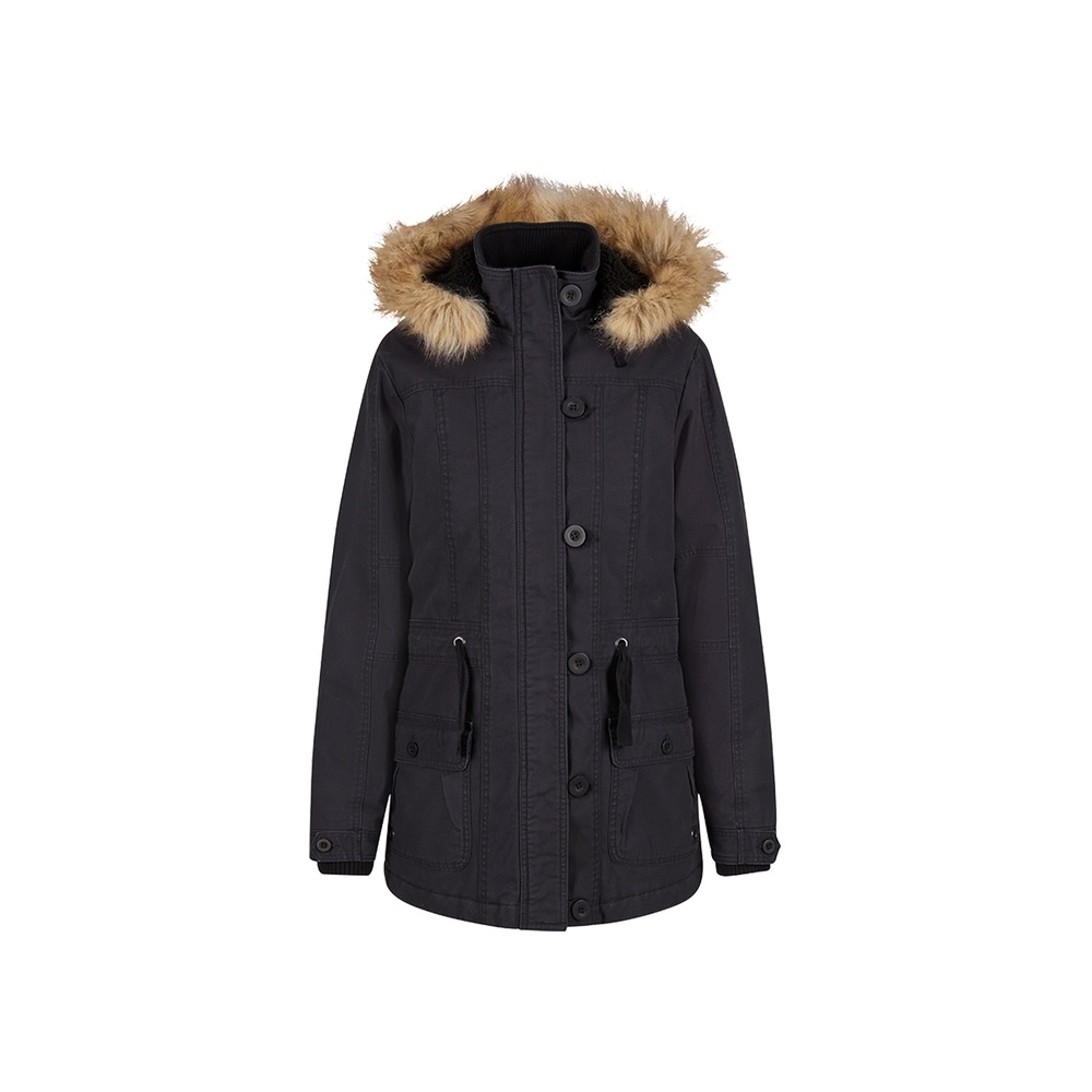 Brandit - Nila Parka mantel - Schwarz